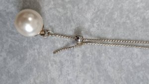 オーダーメイドネックレス＿通常の留め具をYラインに変更